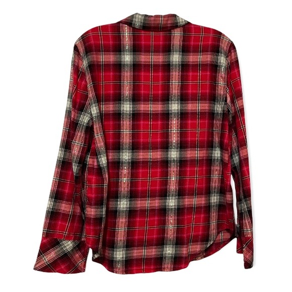 VICTORIA’S SECRET Flannel Sleep Shirt and Pants Set size:XS/XP - Picture 8 of 12